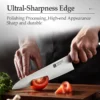 XINZUO 210mm Chef Knife 3 Layer 440C Core Clad Steel Kitchen Knives Stainless Steel Sharp Butchers Gyutou Knife with G10 Handle - Image 5