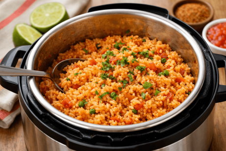 🍚 Instant Pot Mexican Rice (Easy & Authentic Recipe)