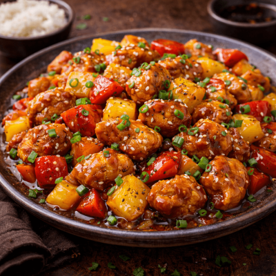 Tom Daley’s sweet & sour chicken