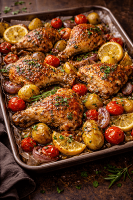 Traybaked chicken