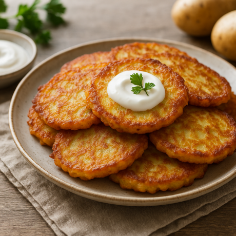Easy Homemade Zemiakové Placky — Best Authentic Slovak Potato Pancakes