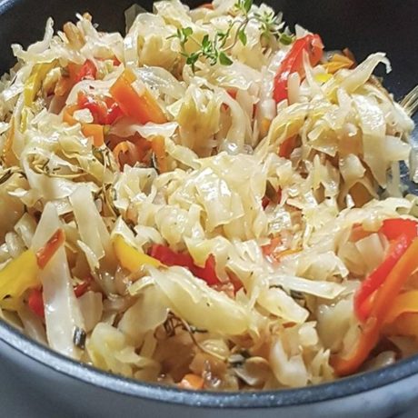 Jamaican Steamed Cabbage