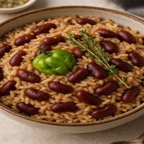 Jamaican Instant Pot Rice and Beans