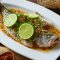Thai-style steamed fish
