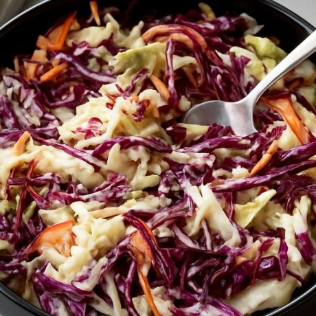 Tangy cabbage slaw