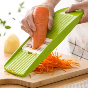Stainless Steel Mandoline Slicer with 3 Blades