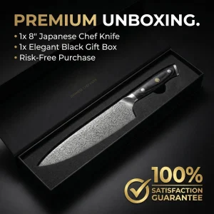 Professional 8-Inch Chef's Knife – High-Carbon Stainless Steel