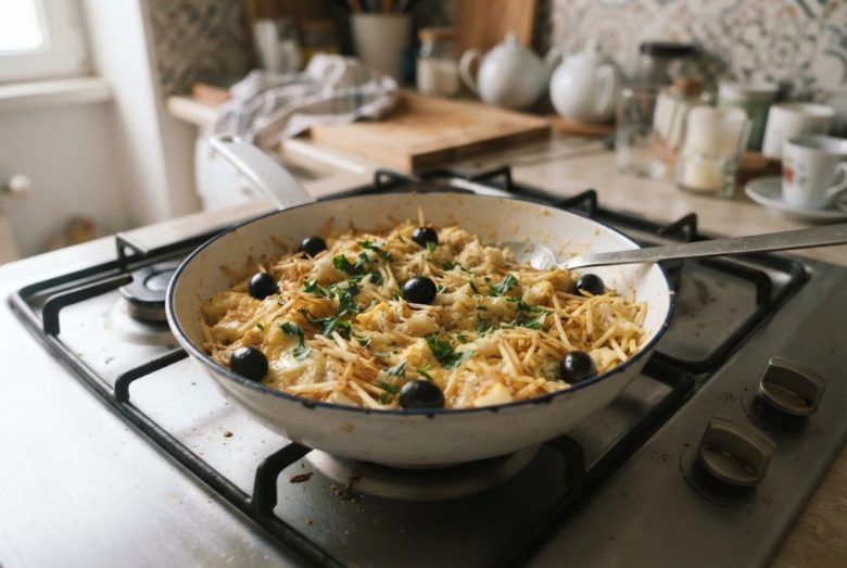 Bacalhau à Brás – Portuguese Salt Cod with Eggs and Crispy Potatoes