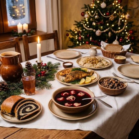 12 Dishes of Christmas Eve: Polish Wigilia and Ukrainian Sviat Vechir