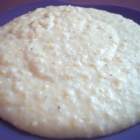 Elarji – Cheesy Georgian Cornmeal with Sulguni