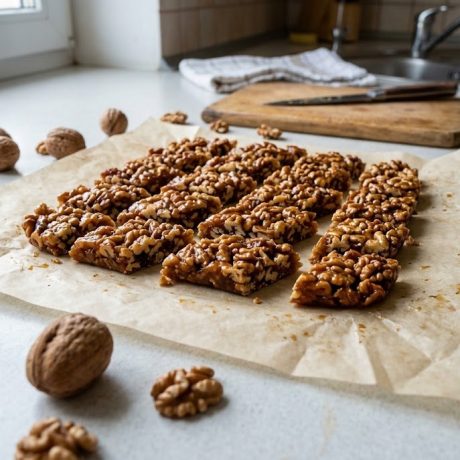 Gozinaki – Georgian Honey Walnut Candy