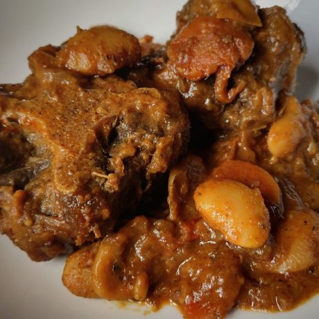 Easy Jamaican Oxtail with Broad Beans – Tender Pressure Cooker Recipe