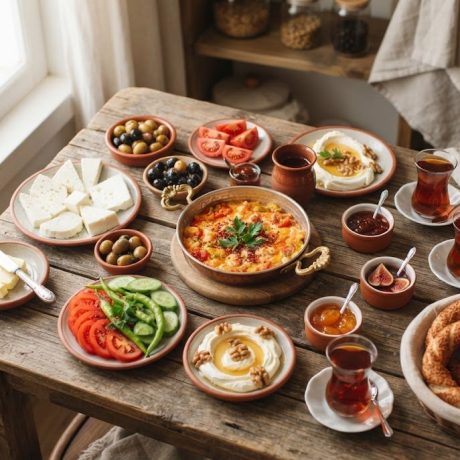 Turkish Breakfast (Kahvaltı): What’s on the Table and How to Make It at Home