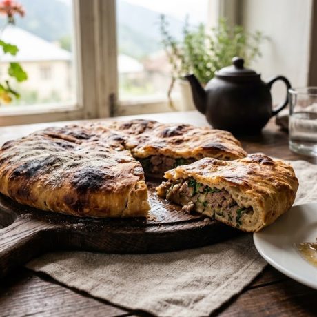 Kubdari – Svan Meat Pie from Georgia