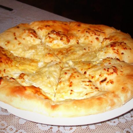 Megruli Khachapuri – Double-Cheese Georgian Bread