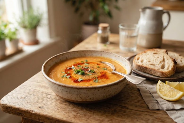 Mercimek Çorbası – Turkish Red Lentil Soup
