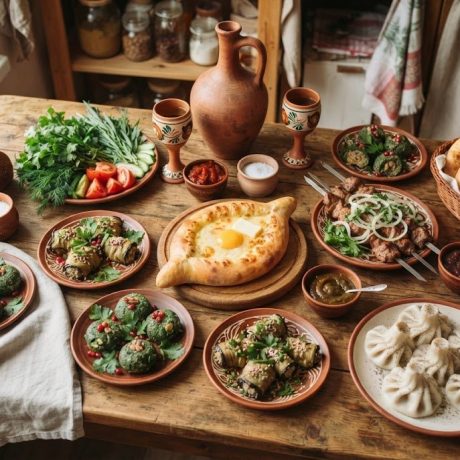 Georgian Supra: The Traditional Feast, Toasts and Dishes Explained