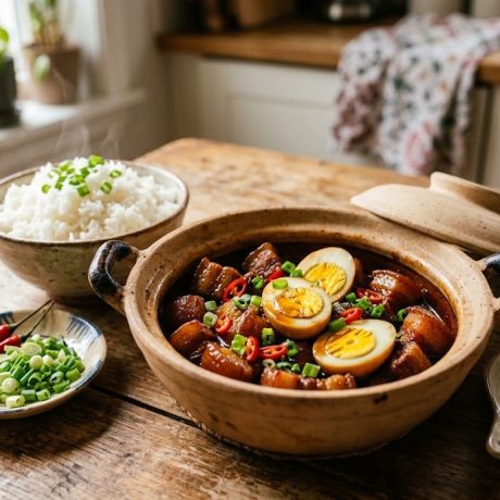 Thịt Kho Trứng – Vietnamese Caramelized Pork Belly and Eggs