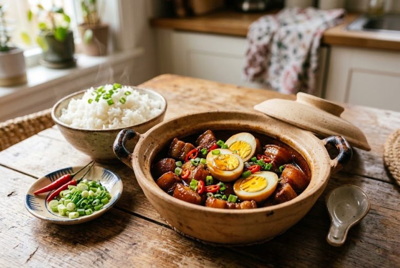 Thịt Kho Trứng – Vietnamese Caramelized Pork Belly and Eggs