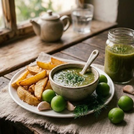 Tkemali – Georgian Sour Plum Sauce