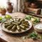 Tolma – Georgian Stuffed Grape Leaves with Meat and Herbs